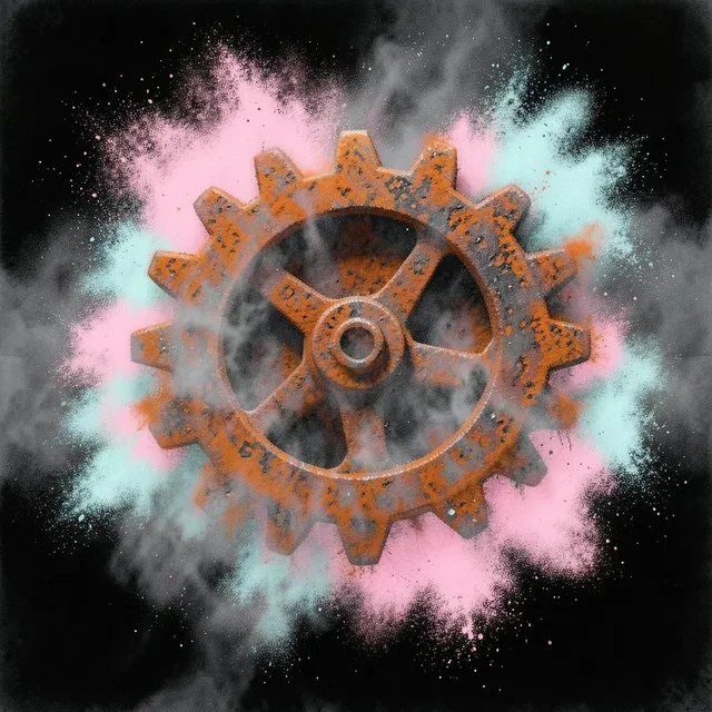 Gears lock, blood turns 3 – Crimson Harbor, okładka