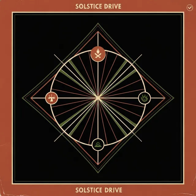 Chasing the Horizon Light – Solstice Drive, okładka