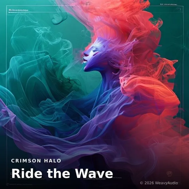Ride the Wave – Crimson Halo, okładka