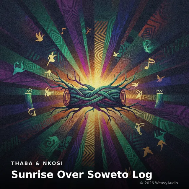 Sunrise Over Soweto Log – Thaba & Nkosi, okładka