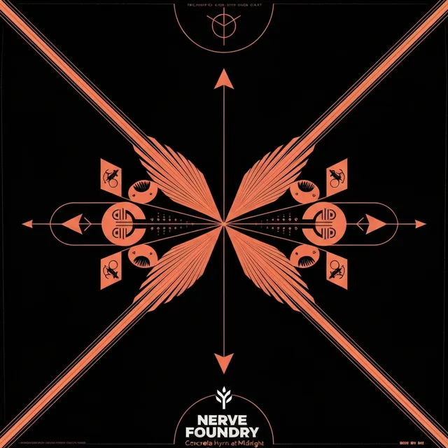Concrete Hymn at Midnight – Nerve Foundry, okładka