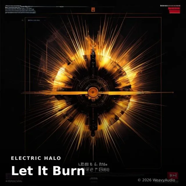 Let It Burn – Electric Halo, okładka