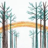 Bridge Glows Amber Slowly 2 by The Hollow Pines — Asian Jazz Lounge Mellow cover art on WeavyAudio