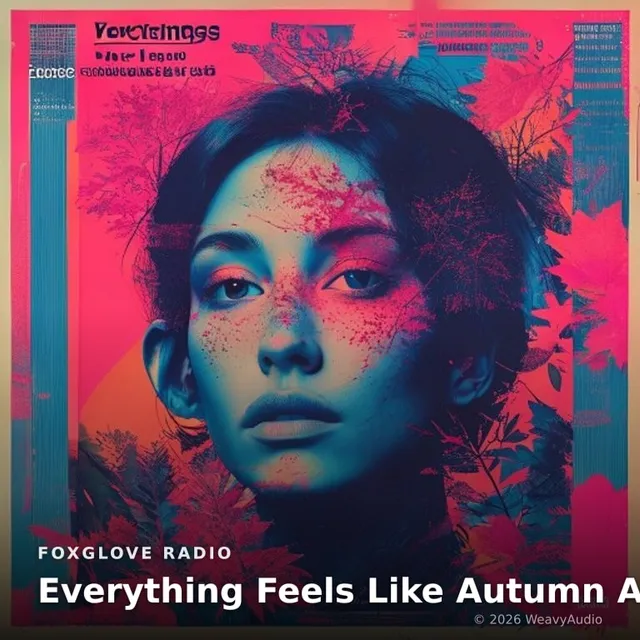 Everything Feels Like Autumn Again – Foxglove Radio, okładka