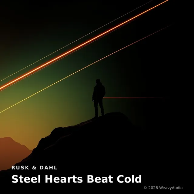 Steel Hearts Beat Cold – Rusk & Dahl, okładka