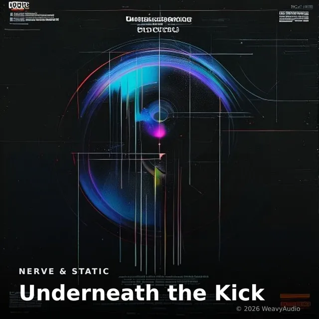 Underneath the Kick – Nerve & Static, okładka