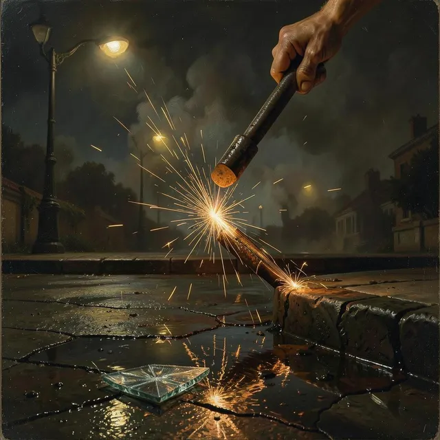 Iron on the flint 2 – DJ Sombra Neon, okładka