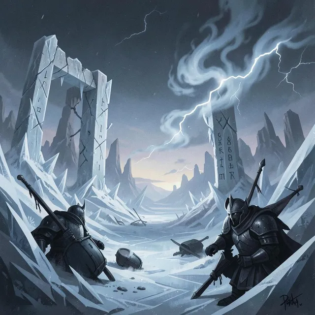 Where the Gods Go Blind 4 – Vinho Sombrio, okładka