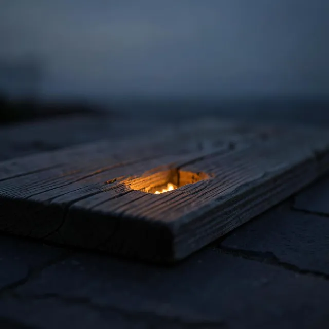 Night Terrace 12 – Ember & Oak, okładka