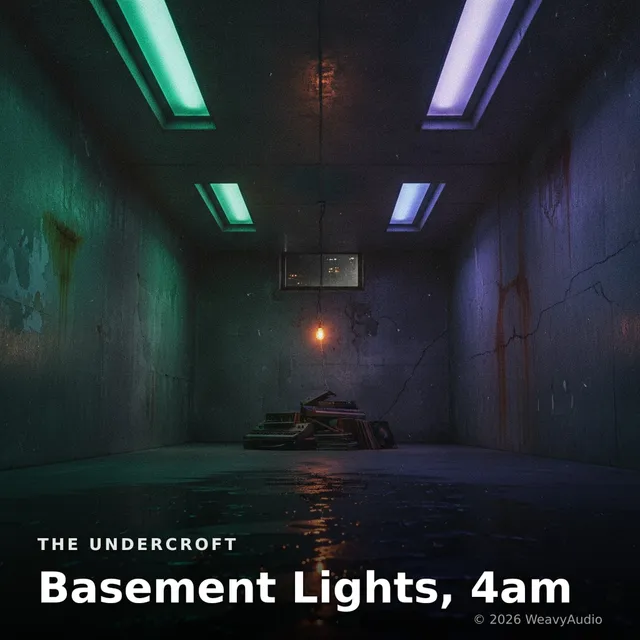 Basement Lights, 4am – The Undercroft, okładka