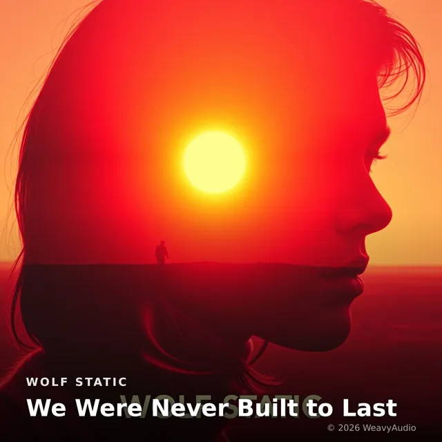 We Were Never Built to Last – Wolf Static, okładka