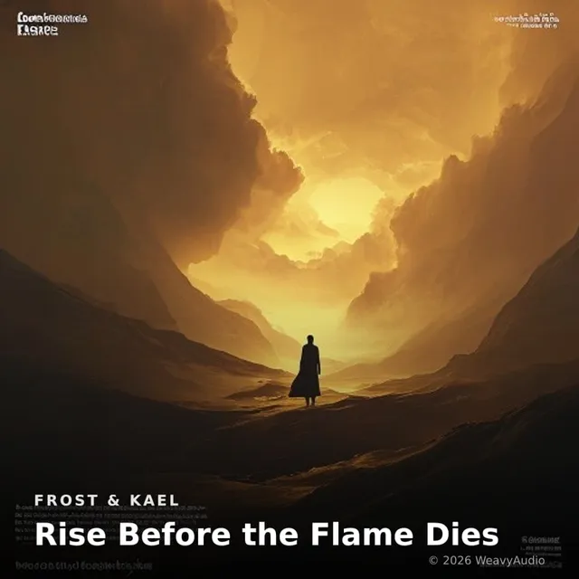 Rise Before the Flame Dies – Frost & Kael, okładka