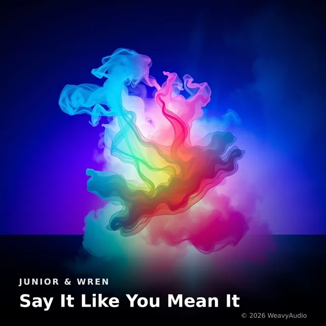 Say It Like You Mean It – Junior & Wren, okładka