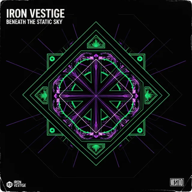 Beneath the Static Sky – Iron Vestige, okładka