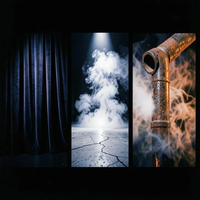 Klątwa w basie – Blask & Smog, okładka