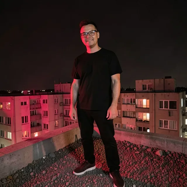 Neon nad blokiem – Luka, okładka