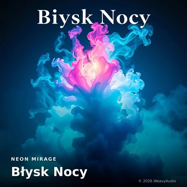 Błysk Nocy – Neon Mirage, okładka