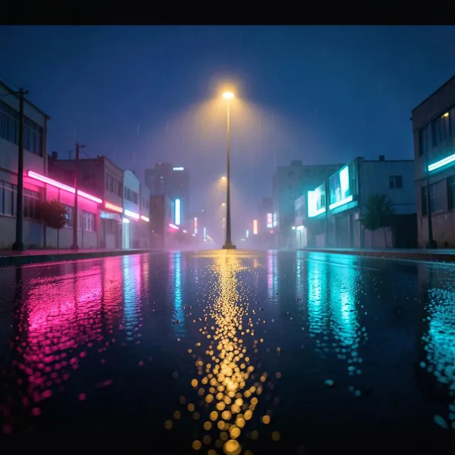 Tokyo Rain Won't Wait For Me 2 by Midori Static — City Pop Mellow cover art on WeavyAudio