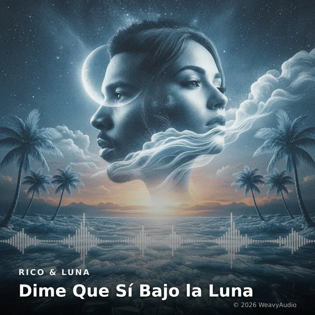Dime Que Sí Bajo la Luna – Rico & Luna, okładka