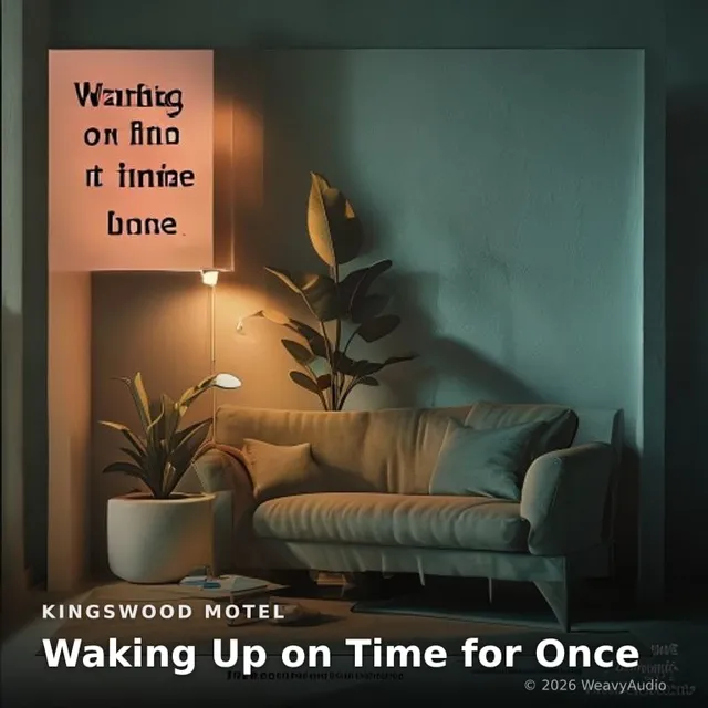 Waking Up on Time for Once – Kingswood Motel, okładka