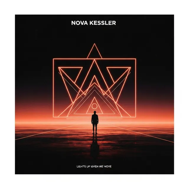 Lights Up When We Move – Nova Kessler, okładka