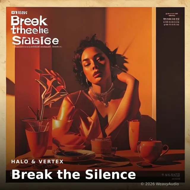 Break the Silence – Halo & Vertex, okładka