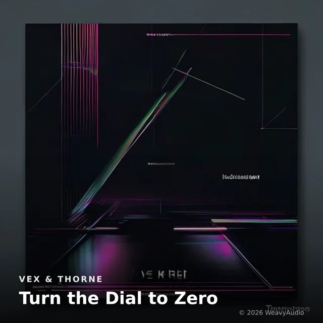 Turn the Dial to Zero – Vex & Thorne, okładka