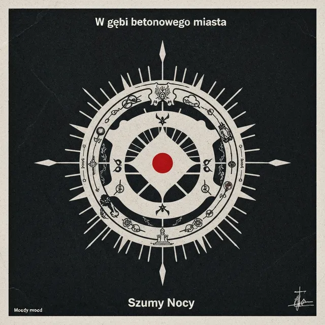 W głębi betonowego miasta – Szumy Nocy, okładka
