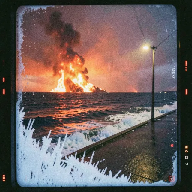 Burning Dawn Over the Coast 2 – Emory Kestrel, okładka