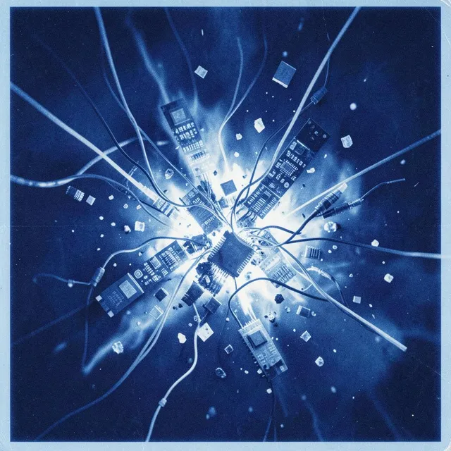 All the Electric Rooms – Coastline Riot, okładka