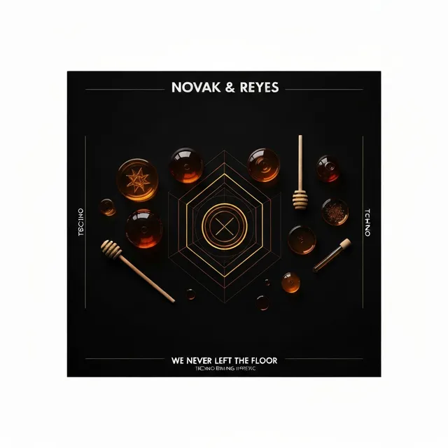 We Never Left the Floor – Novak & Reyes, okładka