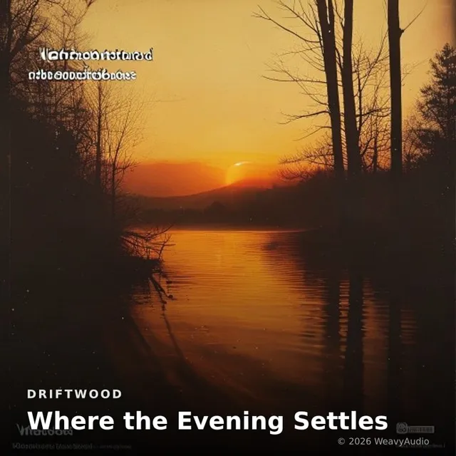 Where the Evening Settles – Driftwood, okładka