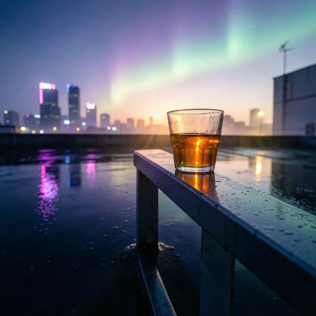 Where the Skyline Forgets Us – Nordlicht Cascade, okładka