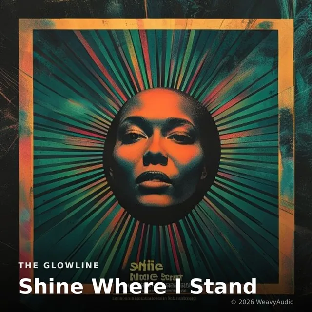 Shine Where I Stand – The Glowline, okładka