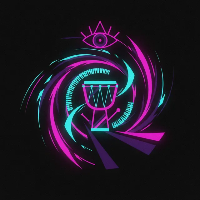 Vula the night, let the dark roll in – DJ Nkulu, okładka