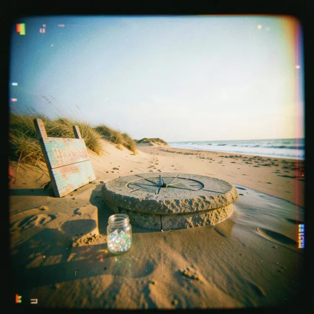Sundial on the Shore – Nadia & The Farlights, okładka