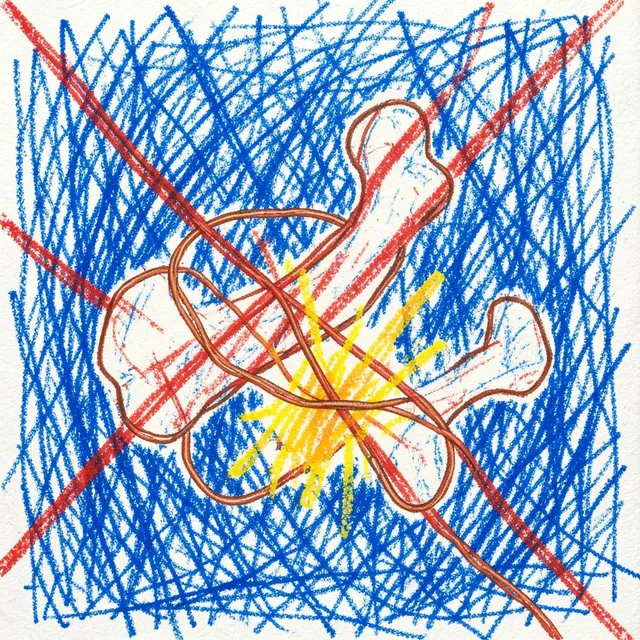 Bare Wire on Bone 2 by Dorian Solace — House Dark cover art on WeavyAudio