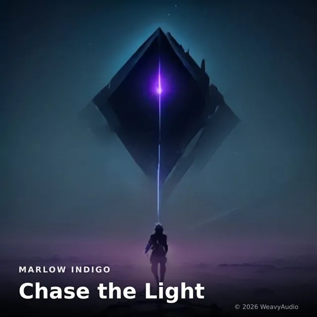 Chase the Light by Marlow Indigo — Nordic Bass Dark cover art on WeavyAudio