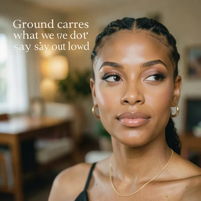 Ground carries what we don't say out loud – DJ Zonke, okładka