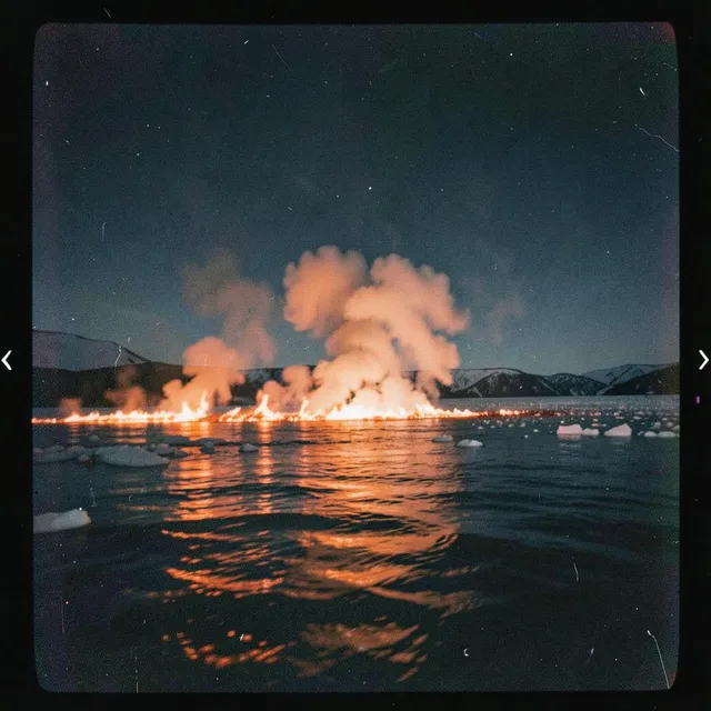 Fires in the Fjord – Crimson Ember, okładka