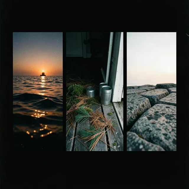 Amber on the water, salt on the skin 2 – DJ Nkulu, okładka