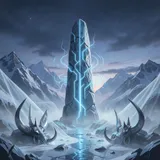 Gods of Static and Stone 2 by Halvard & Nyx — Nordic Bass Dark cover art on WeavyAudio