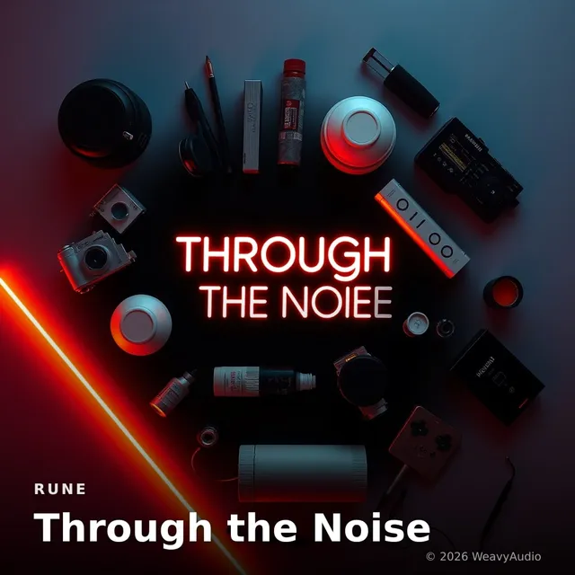 Through the Noise – Rune, okładka