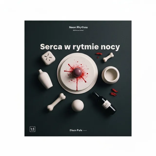 Serca w rytmie nocy – Neon Rhythms, okładka