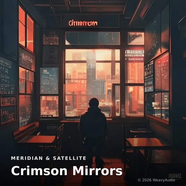 Crimson Mirrors – Meridian & Satellite, okładka