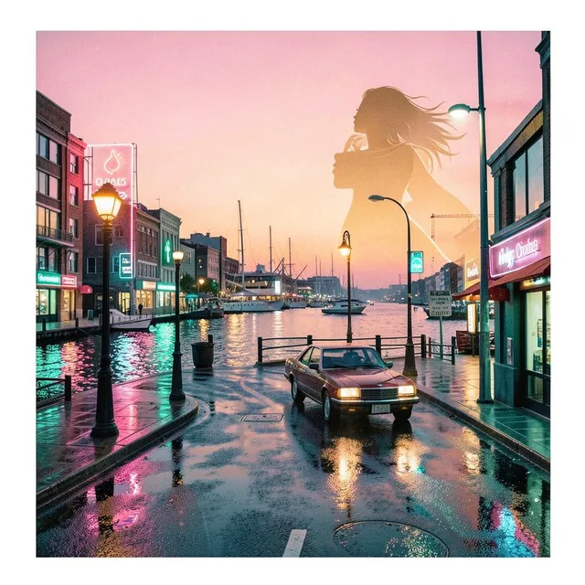 Neon Tide – Nova Harbor, okładka