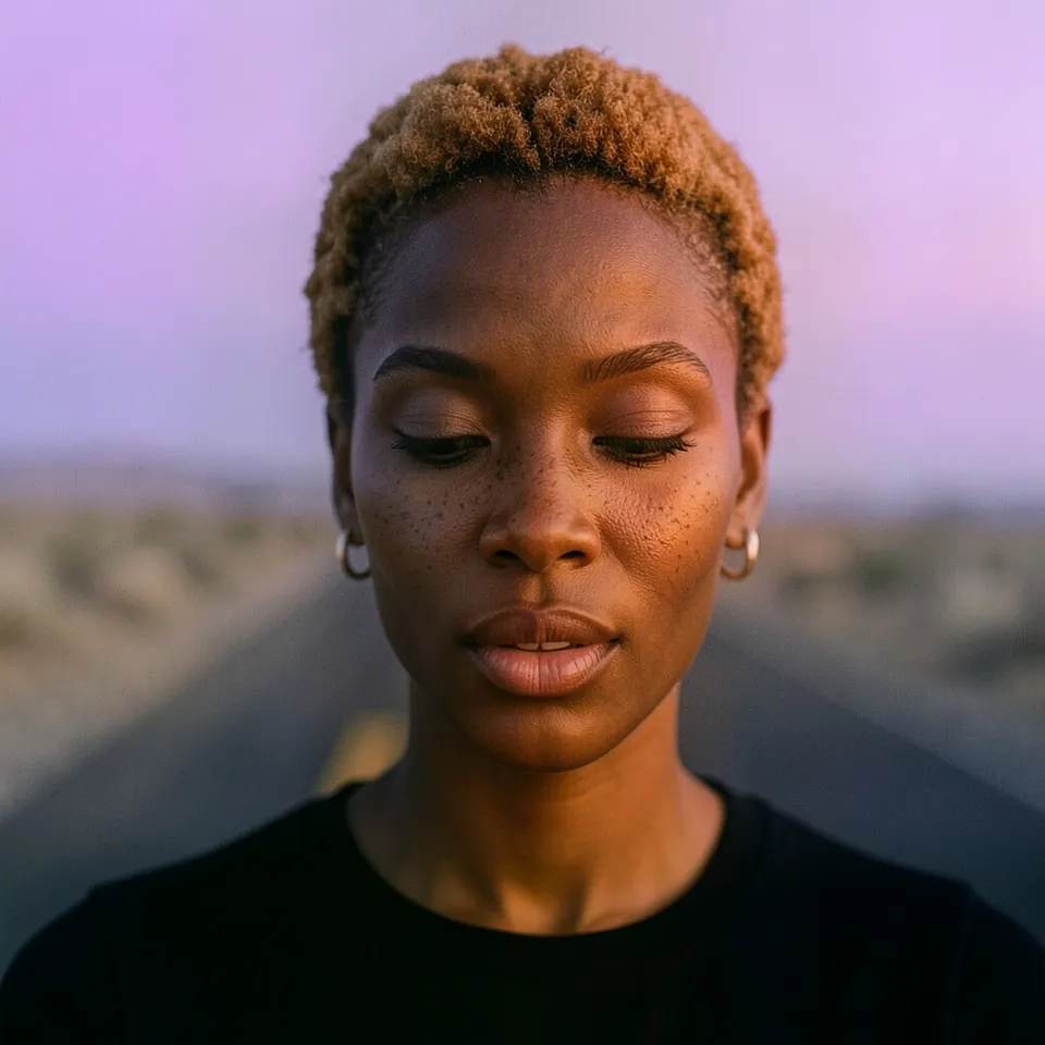 Gold Between the Beats — Thando Skies cover art