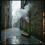 Krew w środku mchu 2 by Krypta & Zyx — Trap Dark cover art on WeavyAudio