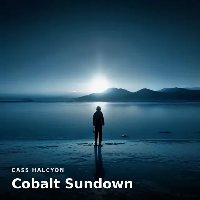 Cobalt Sundown – Cass Halcyon, okładka