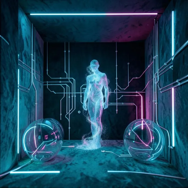 Frequency Behind My Eyes – Ravi & Nyx, okładka